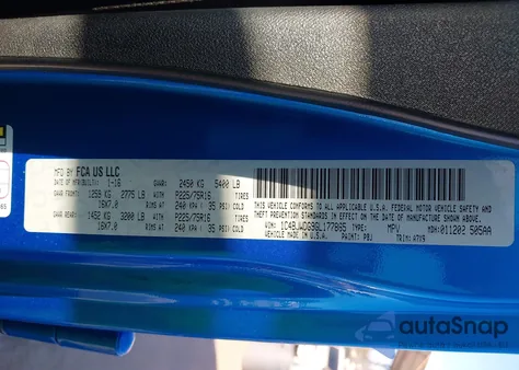 2016 Jeep Wrangler Unlimited Sport z USA, uszkodzony, nr VIN 1C4BJWDG9GL177865